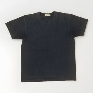 Non Stock Knitting Mills T-Shirt Men’s L Black Wash Made in USA Workwear 20x26